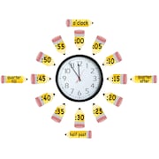 EUREKA Telling Time Bulletin Board Set 847423